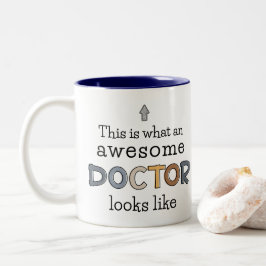Funny Doctor Gifts | Phantastischer Arzt Zweifarbige Tasse