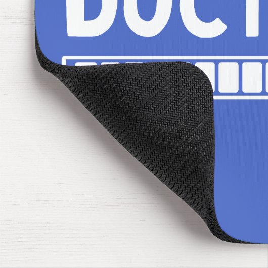 Funny Doctor Loading Bar Medical Future Doctor Mousepad (Ecke)
