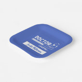 Funny Doctor Loading Bar Medical Future Doctor Pappteller (Gewinkelt)