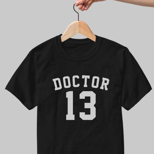 Funny Doctor Lucky Nummer 13 T - Shirt