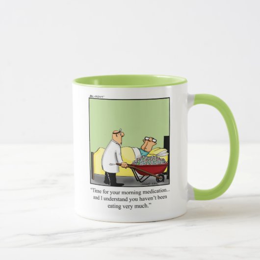 Funny Doctor/Medical Spaß Tasse (Rechts)