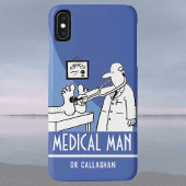 Funny Doctor mit Stethoskop-Kontrollfüße Case-Mate iPhone Hülle