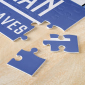 Funny Doctor mit Stethoskop-Kontrollfüße Puzzle (Seite)