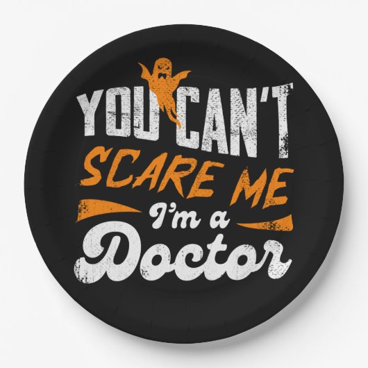 Funny Doctor 🩺 nichts anführen, das mir Ärztin sc Pappteller (Vorderseite)