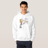Funny Doctor Teaching Foot Anatomy Hoodie (Vorne ganz)