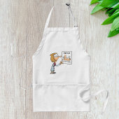 Funny Doctor Teaching Foot Anatomy Schürze