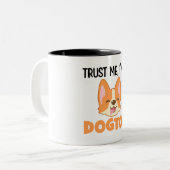 Funny Doctor Veterinary Tasse Trust Me I'm a Dogto (Vorderseite Links)
