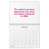 Funny DoctorChart Fubs Kalender (Jan 2026)