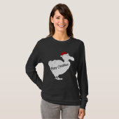 Funny Dodo Bird Lover Xmas Weihnachtsmannmütze Dod T-Shirt (Vorne ganz)