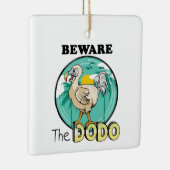 Funny dodo tropische Insel Keramikornament (Rechts)