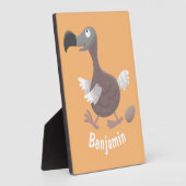 Funny dodo Vogel Cartoon Illustration Fotoplatte (Seite)