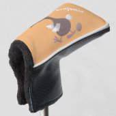 Funny dodo Vogel Cartoon Illustration Golf Headcover (3/4 Vorderseite)