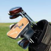 Funny dodo Vogel Cartoon Illustration Golf Headcover (In Situ)