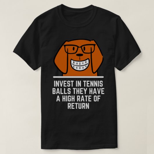 Funny Dog Accountant Financial Advisor Finance Tee (Design vorne)
