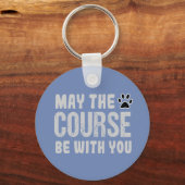 Funny Dog Agility Kundgebung Training Schlüsselanh Schlüsselanhänger (Vorderseite)