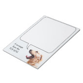 Funny Dog angepasstes Notizblock (angewinkelt)