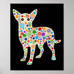 Funny Dog Animal Lovers Polka Dot Happy Dot Day Gi Poster