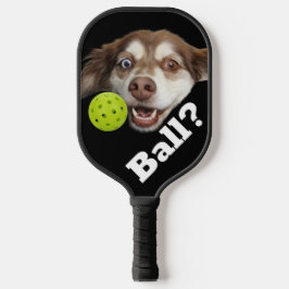 Funny Dog Ball Pet Lover Pickleball Paddel Schläger