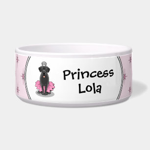 Funny Dog Ballett Princess Black Lab Retriever Napf