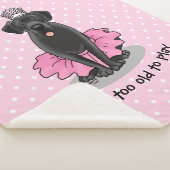 Funny Dog Ballett Princess Black Lab Retriever Sherpadecke (3/4)