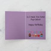 Funny Dog Birthday Card Karte (Innenseite)