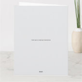 FUNNY DOG BRTHDAY MUGSHOT GREETING CARD KARTE (Rückseite)