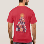 Funny DOG Christmas Tree - Adoption Rescue Foster T-Shirt (Rückseite)