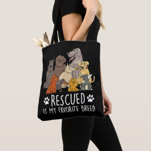 Funny dog design für Damen und Herren mit humorvol Tasche