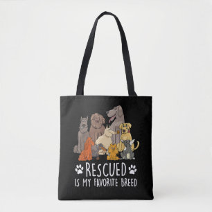 Funny dog design für Damen und Herren mit humorvol Tasche