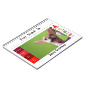 Funny Dog Education Game Notizblock (Linke Seite)