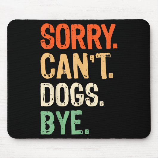 Funny Dog Eigentümer Training Lover Mama Vater Sor Mousepad (Vorne)