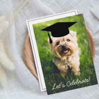 Funny Dog Foto Graduation Party - Verwenden Sie Ih