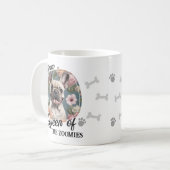 Funny Dog Foto Königin von Zoomies Kaffeetasse (Vorderseite Links)