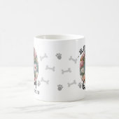 Funny Dog Foto Königin von Zoomies Kaffeetasse (Mittel)