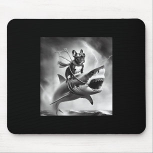 Funny Dog Französischer Bulldog auf dem Weg zum Ha Mousepad