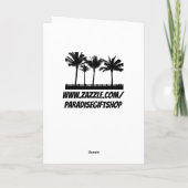 FUNNY DOG GEBURTSTAGSKARTEN, RUFF KARTE (Rückseite)