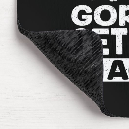 Funny Dog Geschenk ich war normal 2 Gordon Setter Mousepad (Ecke)