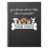 Funny Dog Groomer Quote Pet Puppy Grooming Love Notizblock (Vorderseite)