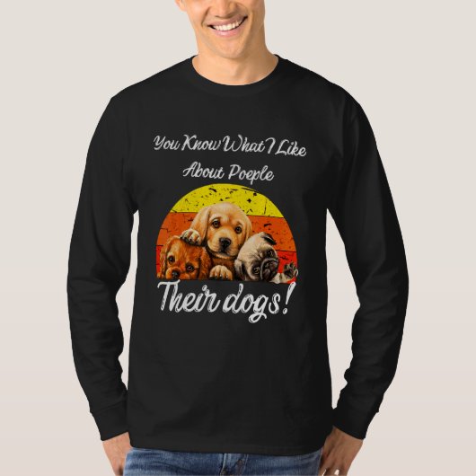Funny Dog Groomer Vater T-Shirt (Vorderseite)