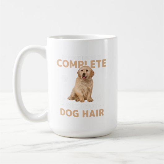 Funny Dog Hair Home Decor | Golden Retriever Dog  Kaffeetasse (Links)