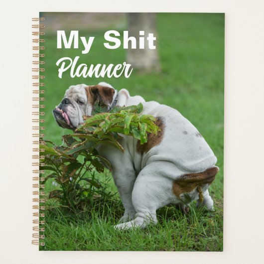 Funny Dog Kackend 2023 Planer (Vorderseite)