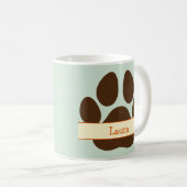 Funny Dog Kaffee Break Tasse - individuell einstel (VorderseiteRechts)