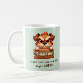 Funny Dog Kaffee Break Tasse - individuell einstel