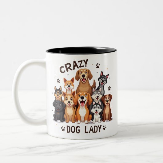 Funny Dog Kaffee Tasse für Hunde Lover Kaffee Tass (Links)
