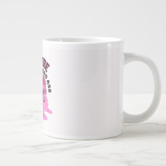 Funny Dog Kaffee Tasse! Jumbo-Tasse (Rechts)