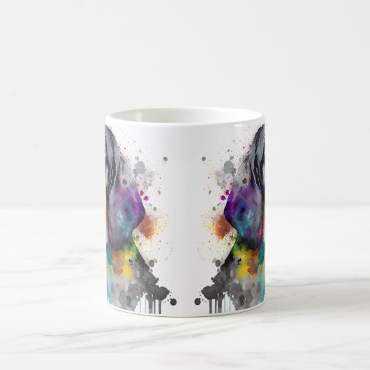 Funny dog kaffeetasse (Mittel)