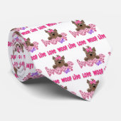 Funny Dog Krawatte (Gerollt)