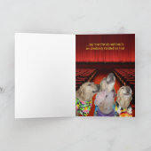 Funny Dog/Labrador Abschluss Karte (Innenseite)