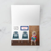 Funny Dog/Labrador wird gut Karte (Innenseite)