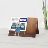 Funny Dog/Labrador wird gut Karte (Vorderseite)